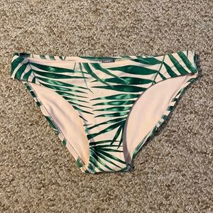 Aerie Palm Print Bikini Bottoms